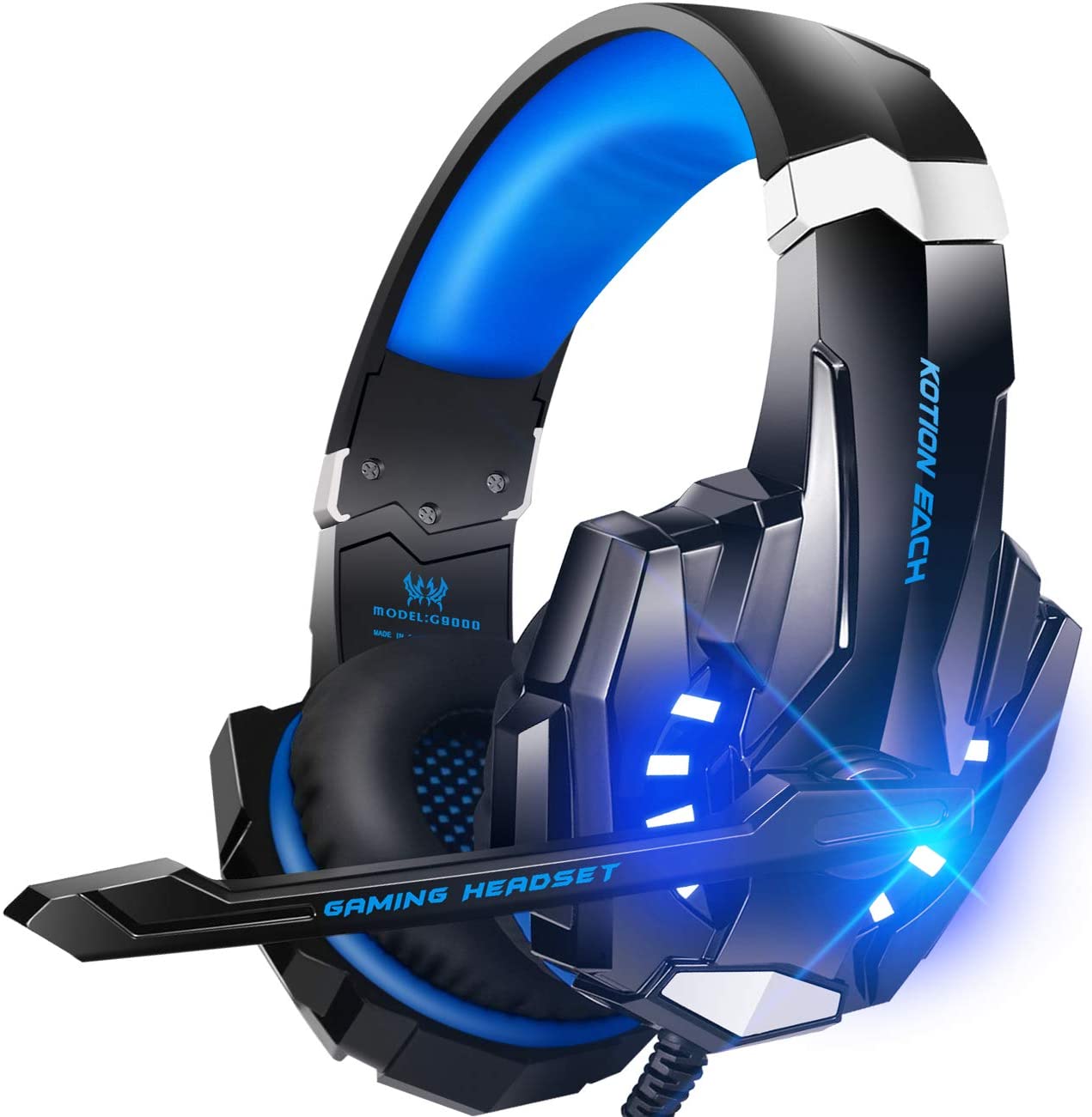 BlueFire Stereo Gaming Headset for PS4, PC, Xbox One Controller 